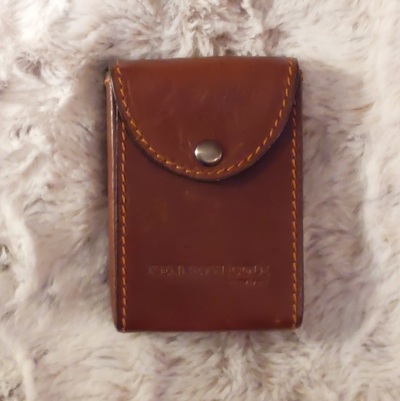 VINTAGE Kenneth Cole leather playing card holder - Picture 5 of 6